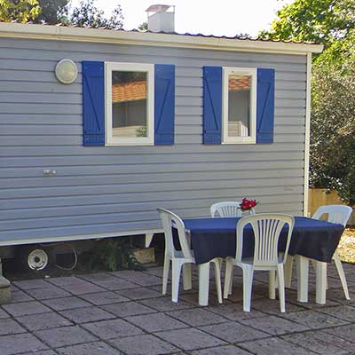 Locations hébergements Camping 3 étoiles La Tremblade | Mobil Homes, Chalets, Bungalows semi-toilés, ...