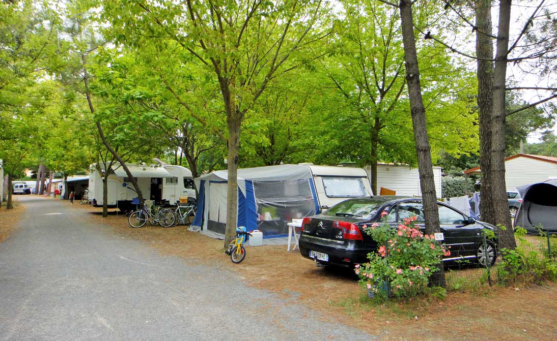 Places tent, caravan, camping-van | camping La Tremblade en Charente Maritime