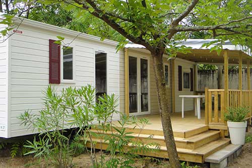 Rental Mobile home camping near the sea on The quake in Charente maritime