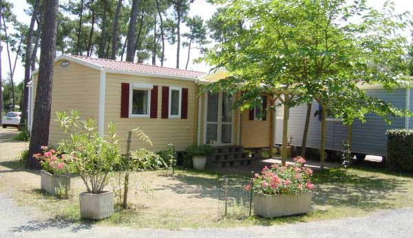 Location Mobil home Cordélia camping La Tremblade Charente Maritime