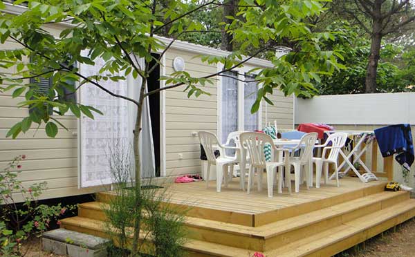 vente Mobil home Evolution 29 camping La Tremblade Charente Maritime